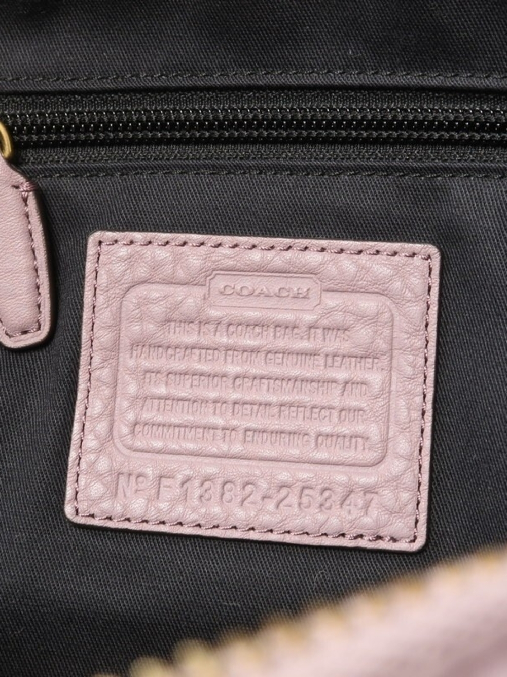 Coach Legacy Haley Pebbled Leather Satchel - Picture 5 of 5